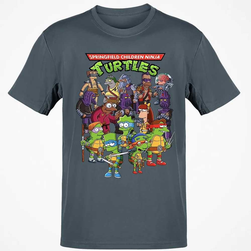 Springfield Children Ninja Turtles Classic Unisex T-Shirt - 4