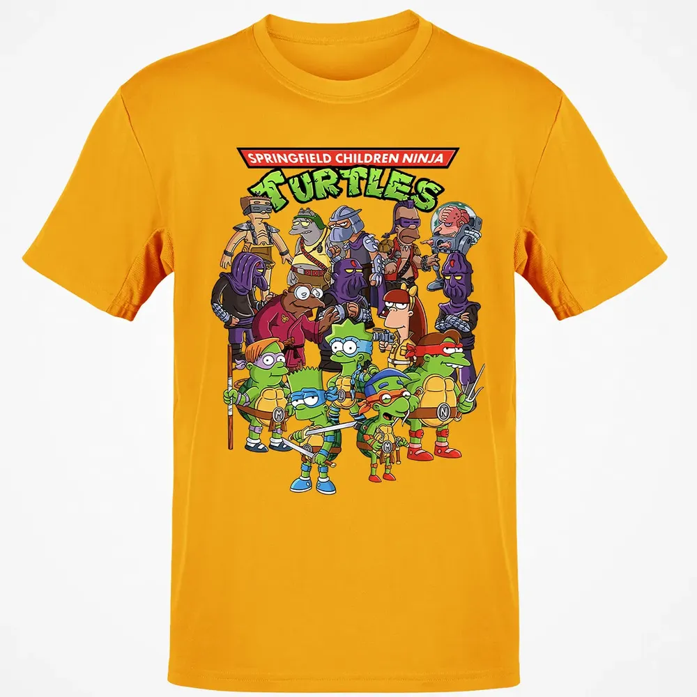 Springfield Children Ninja Turtles Classic Unisex T-Shirt - 5