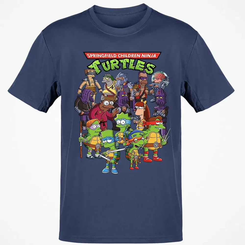 Springfield Children Ninja Turtles Classic Unisex T-Shirt - 8