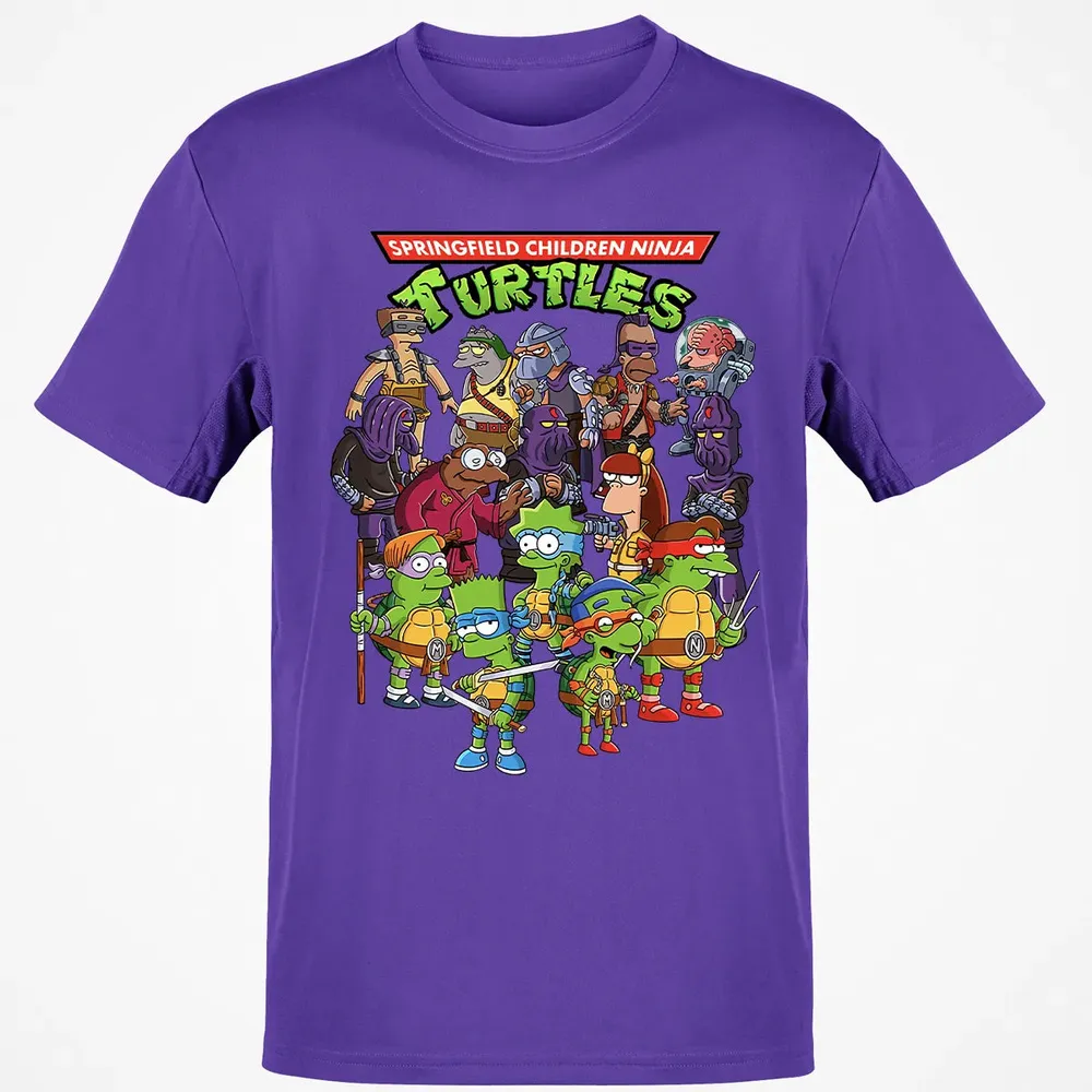 Springfield Children Ninja Turtles Classic Unisex T-Shirt - 10