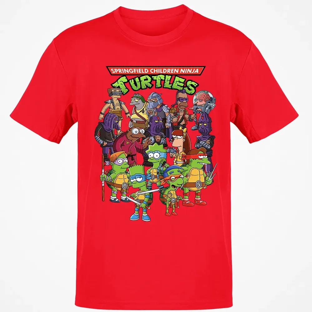 Springfield Children Ninja Turtles Classic Unisex T-Shirt - 11