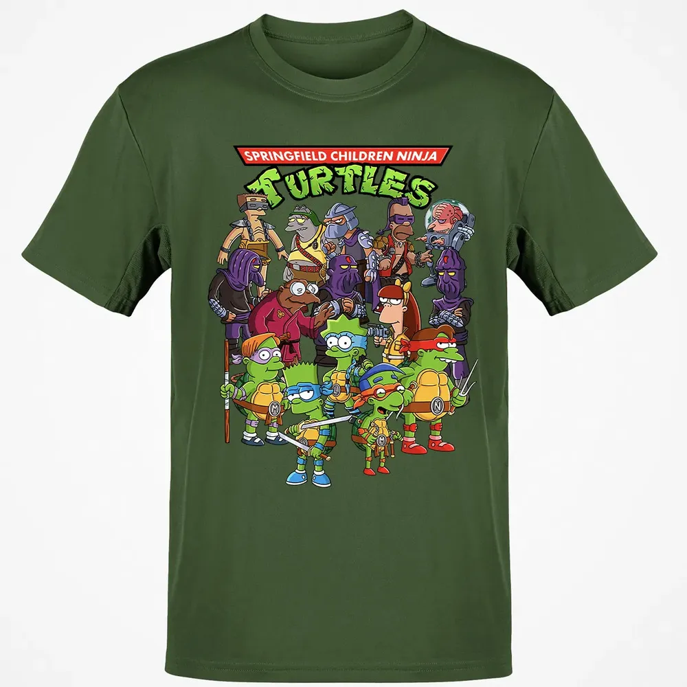 Springfield Children Ninja Turtles Classic Unisex T-Shirt - 7