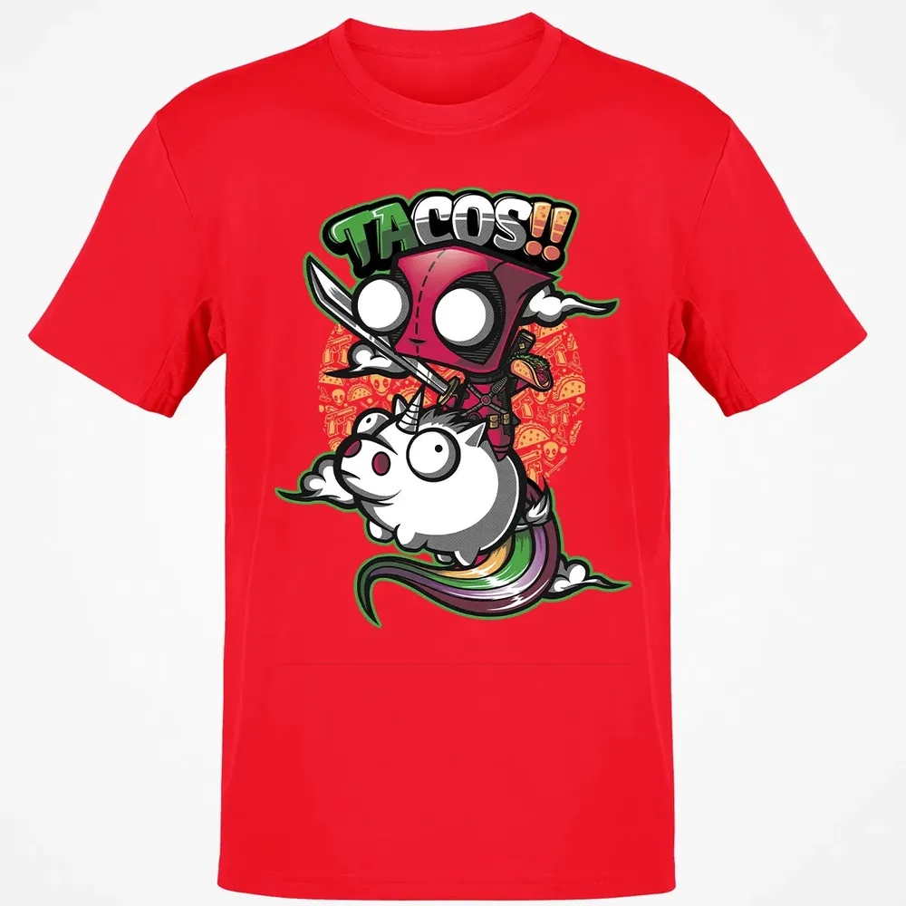 Tacos and Unicorn Classic Unisex T-Shirt - 11