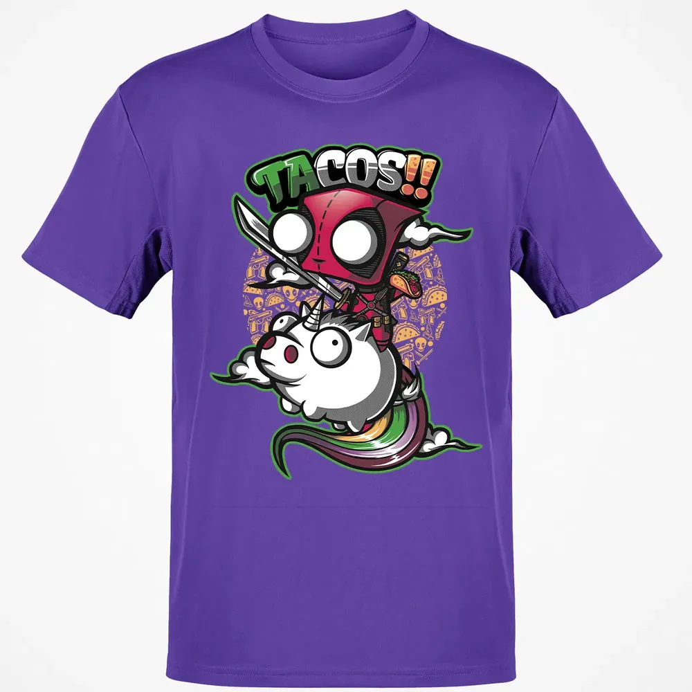 Tacos and Unicorn Classic Unisex T-Shirt - 10