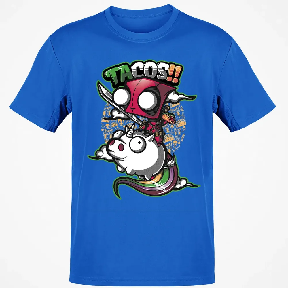 Tacos and Unicorn Classic Unisex T-Shirt - 12