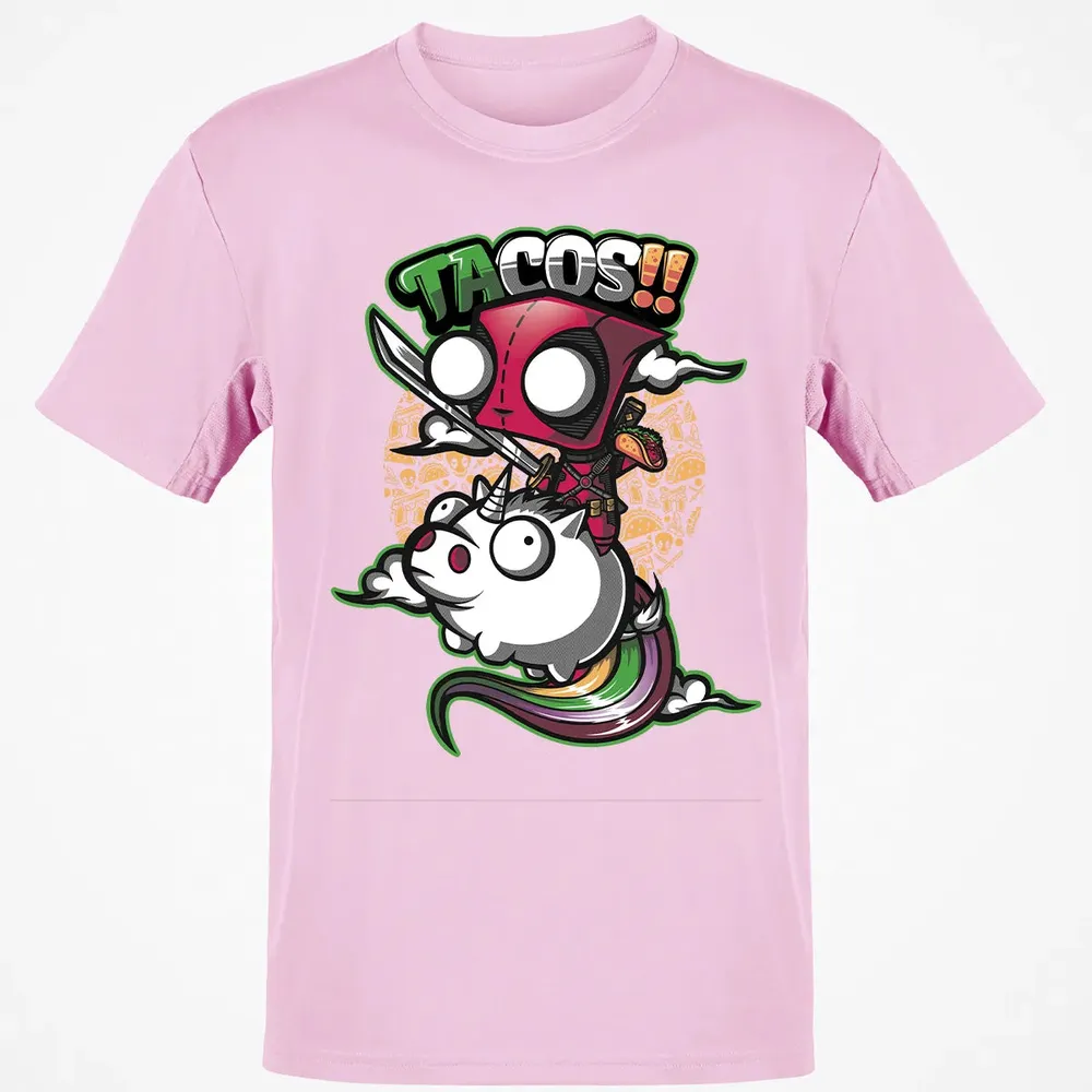 Tacos and Unicorn Classic Unisex T-Shirt - 6