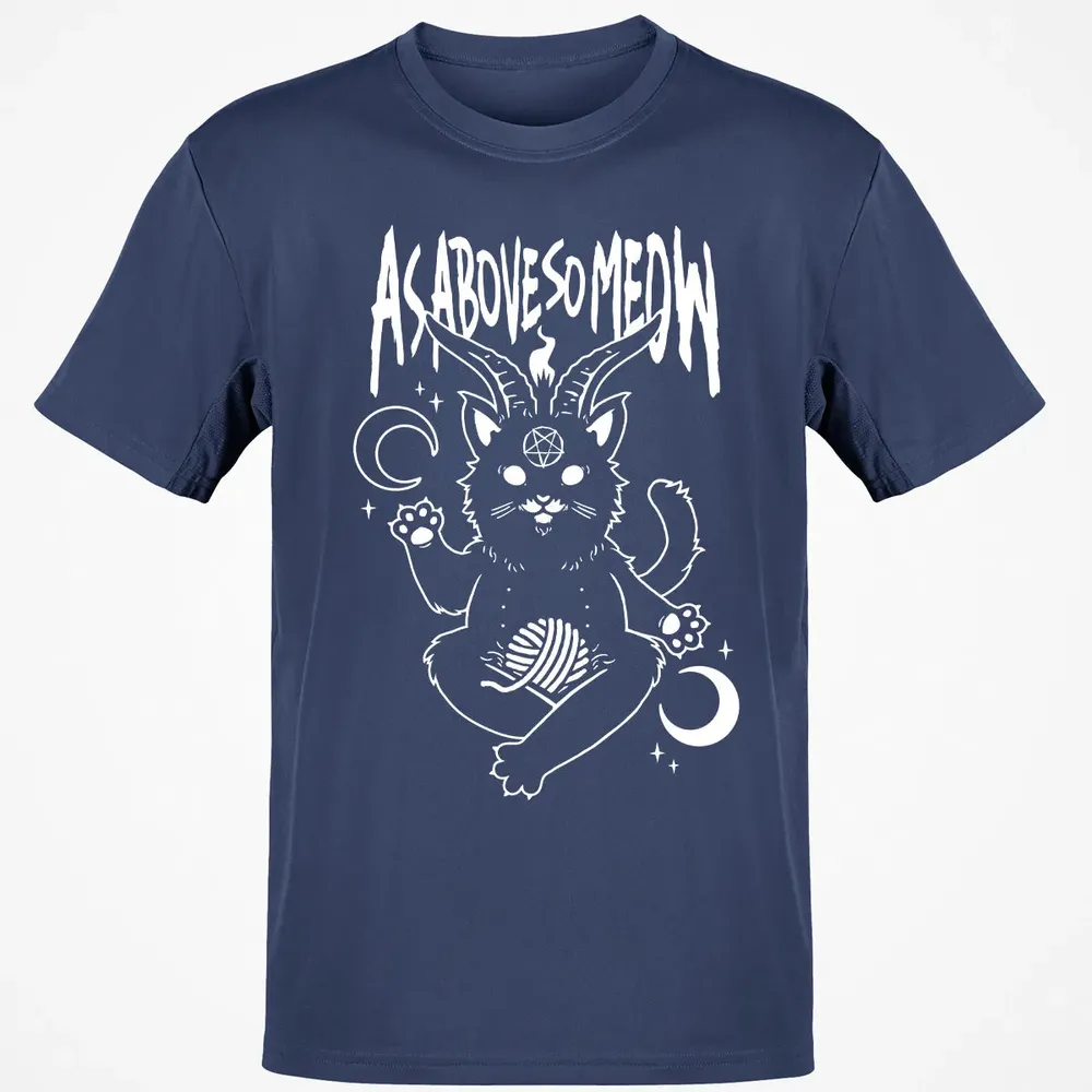 As Above So Meow Classic Unisex T-Shirt - 8