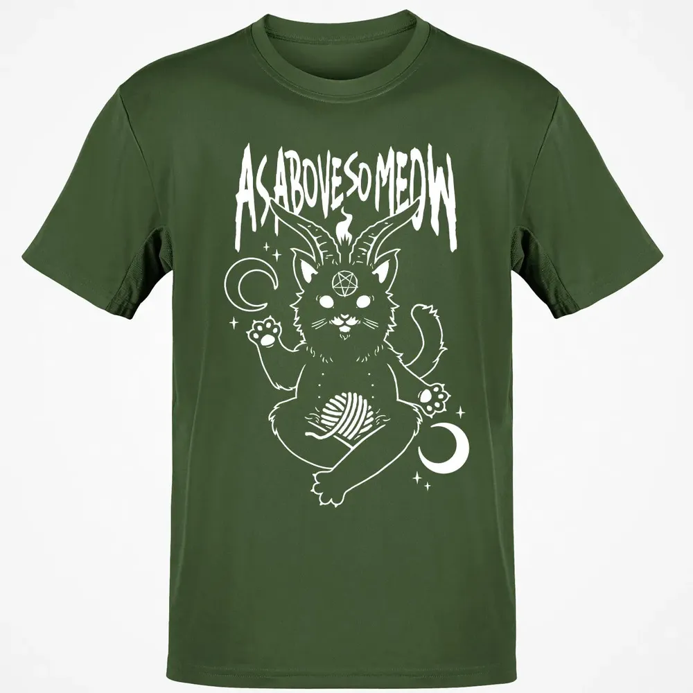 As Above So Meow Classic Unisex T-Shirt - 7
