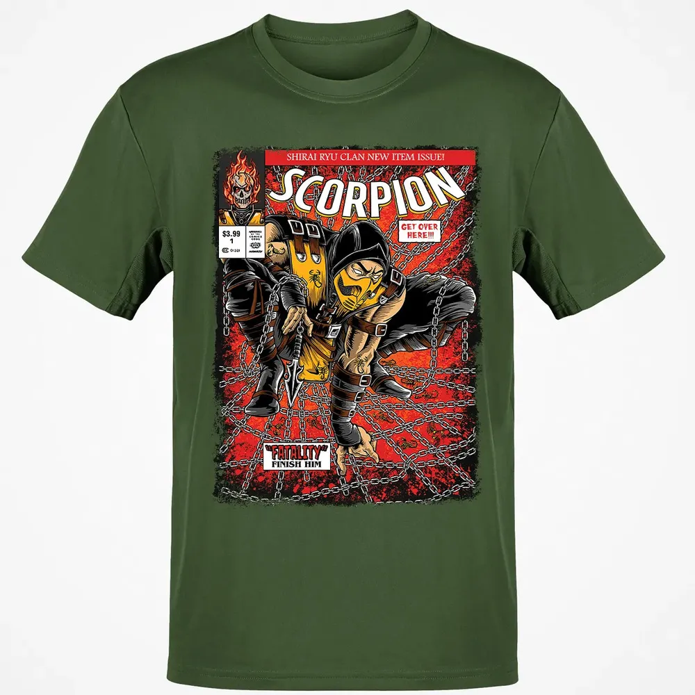 Scorpion Comic Classic Unisex T-Shirt - 7