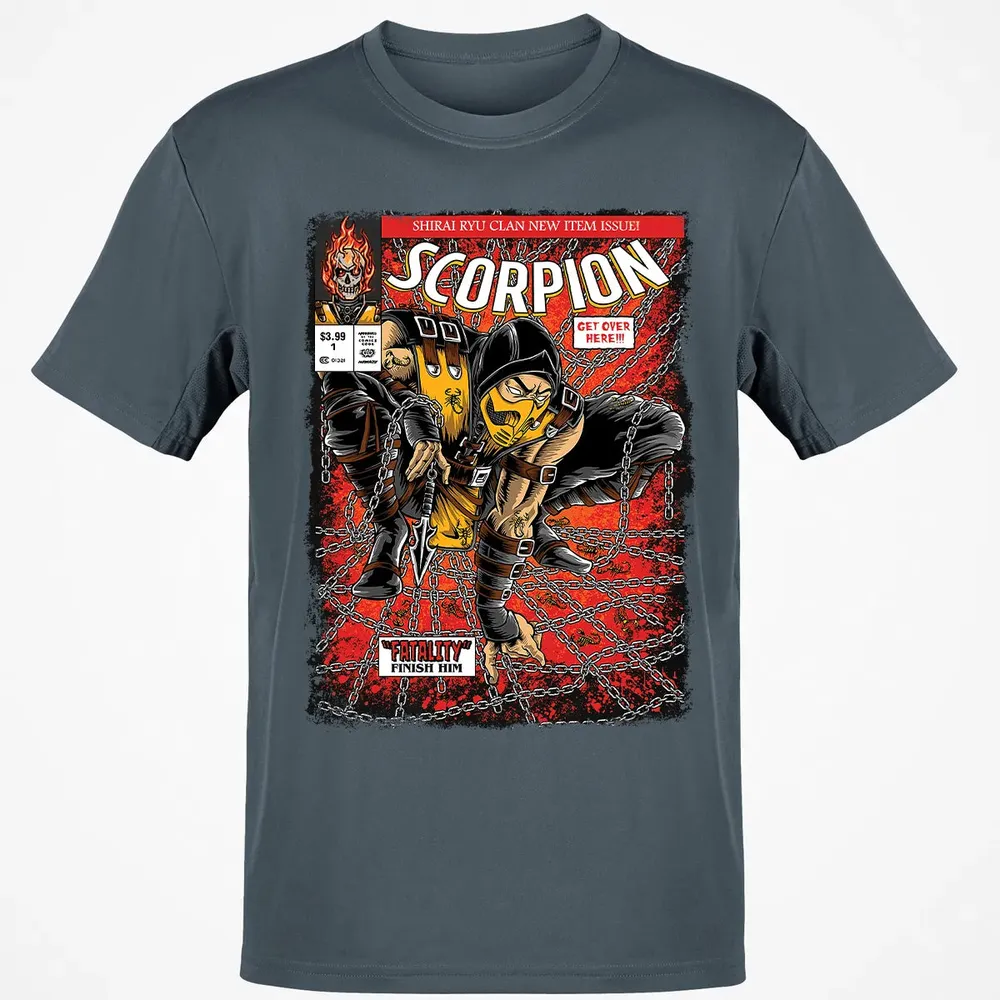 Scorpion Comic Classic Unisex T-Shirt - 4