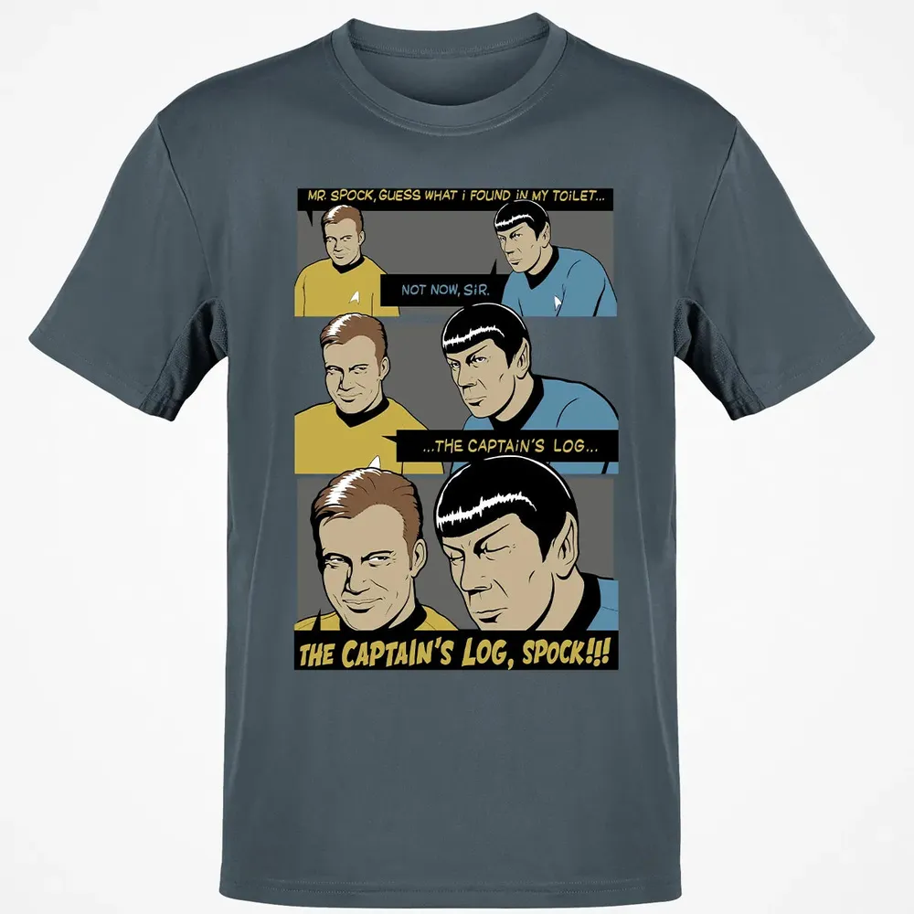 The Captain's Log Classic Unisex T-Shirt - 4