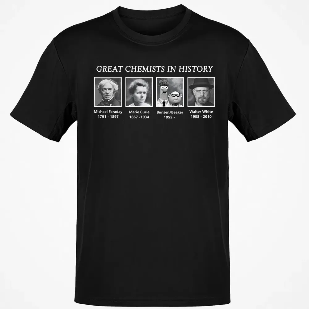 Great Chemists In History Classic Unisex T-Shirt - 2