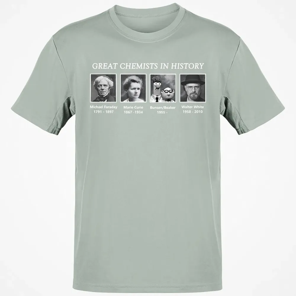 Great Chemists In History Classic Unisex T-Shirt - 3