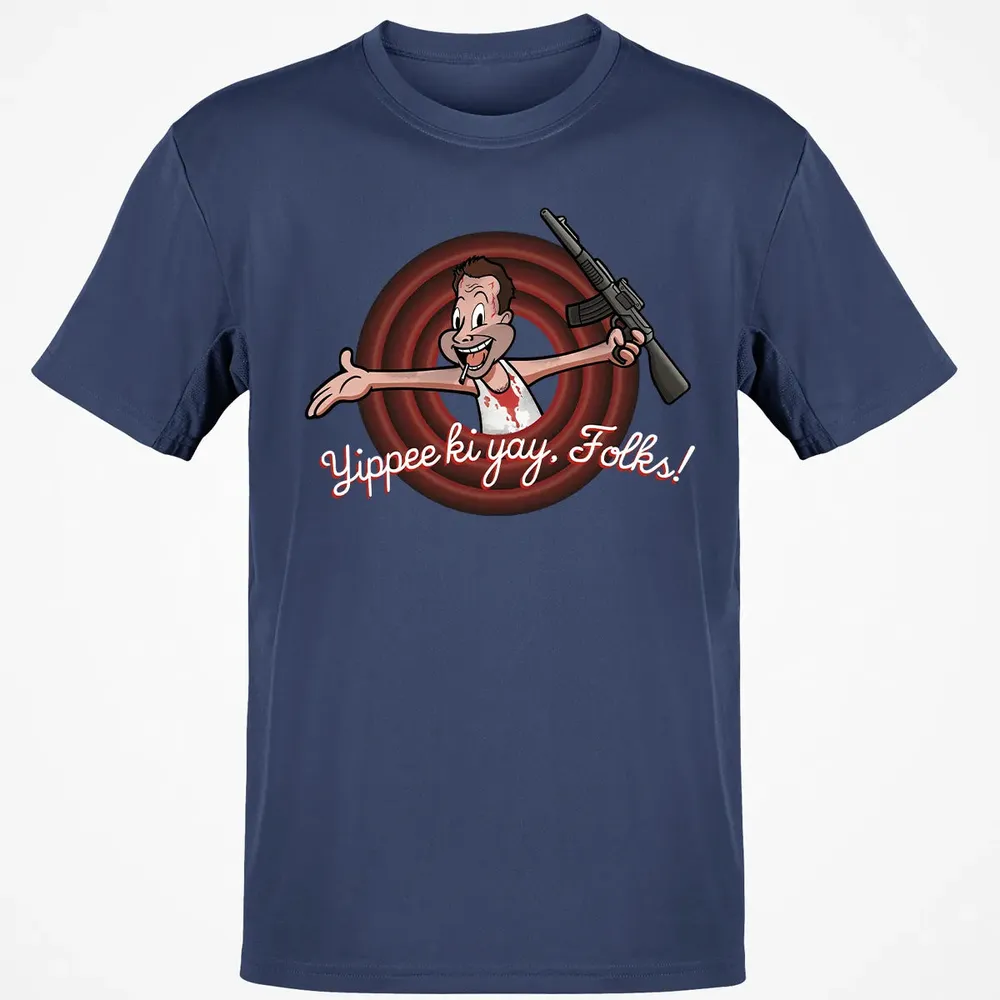 Yippee Ki Yay Folks Classic Unisex T-Shirt - 8