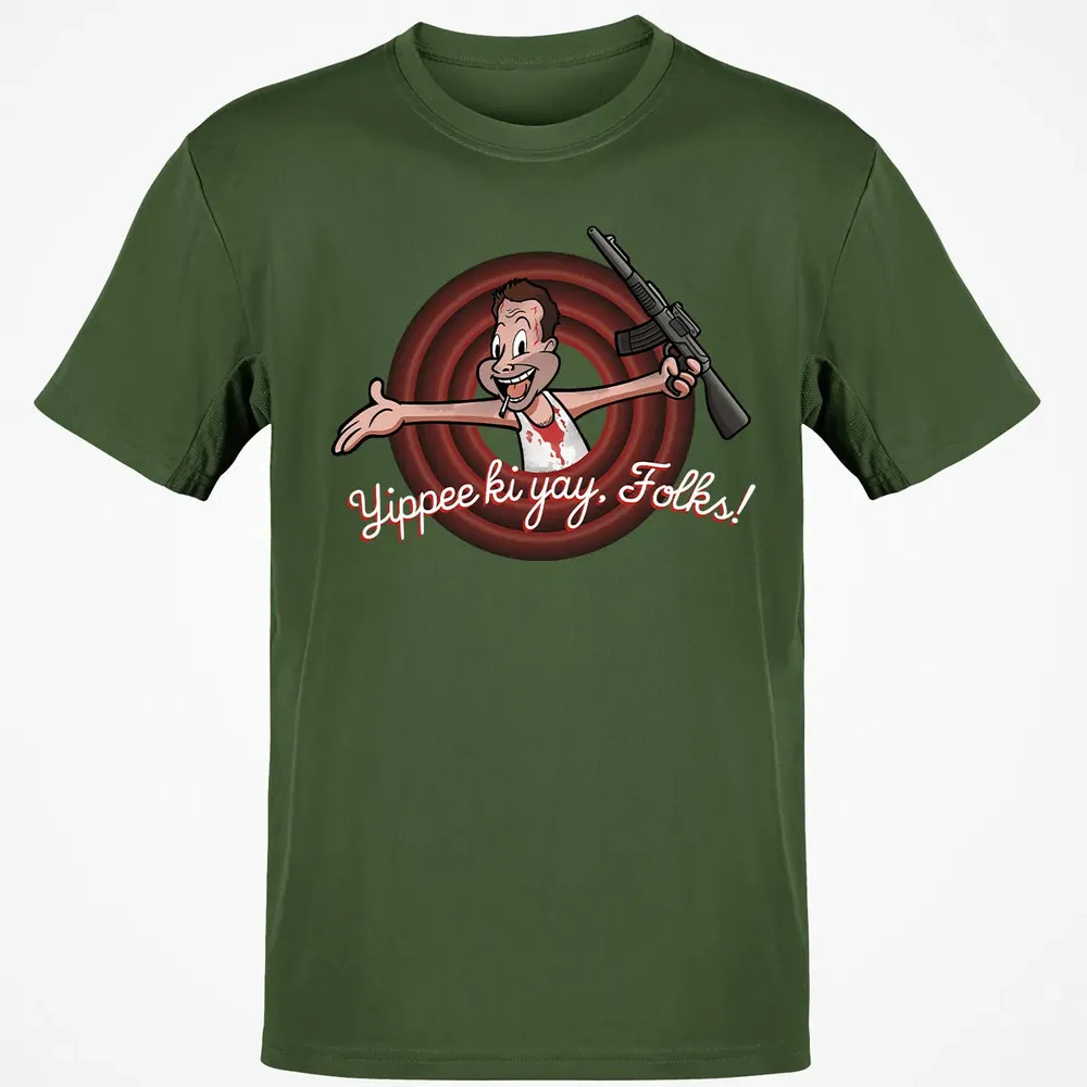 Yippee Ki Yay Folks Classic Unisex T-Shirt - 7