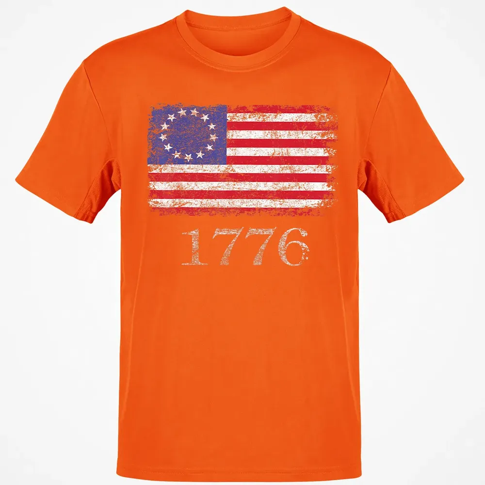 Betsy Ross  4th Of July American Flag T 1776 Retro Classic Unisex T-Shirt - 9