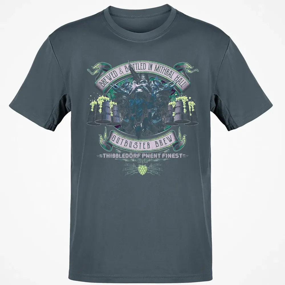 Gutbuster Brew Classic Unisex T-Shirt - 4
