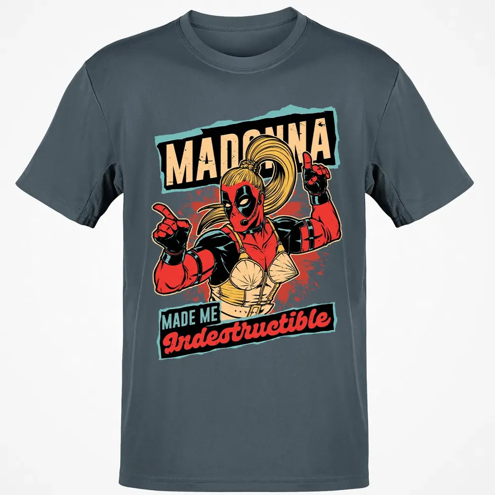 Madonna Made Me Indestructible Classic Unisex T-Shirt - 4