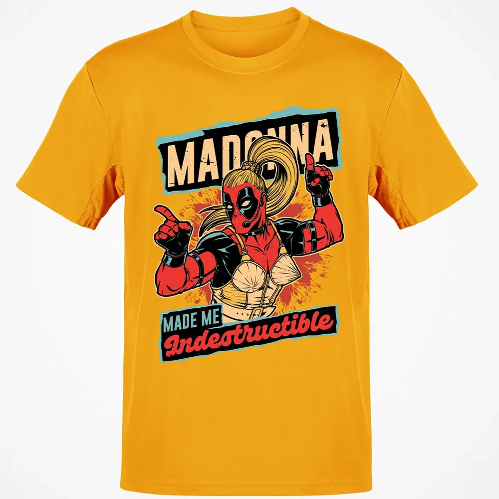 Madonna Made Me Indestructible Classic Unisex T-Shirt - 5
