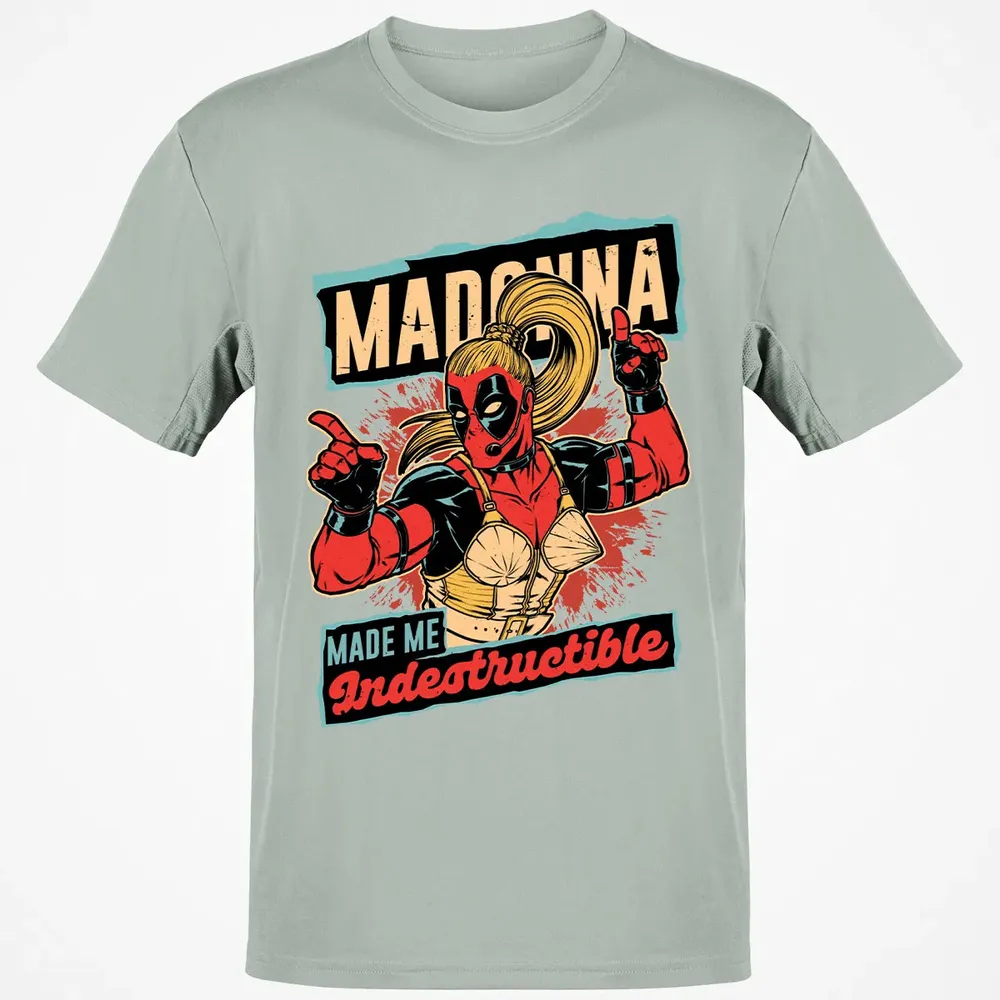 Madonna Made Me Indestructible Classic Unisex T-Shirt - 3