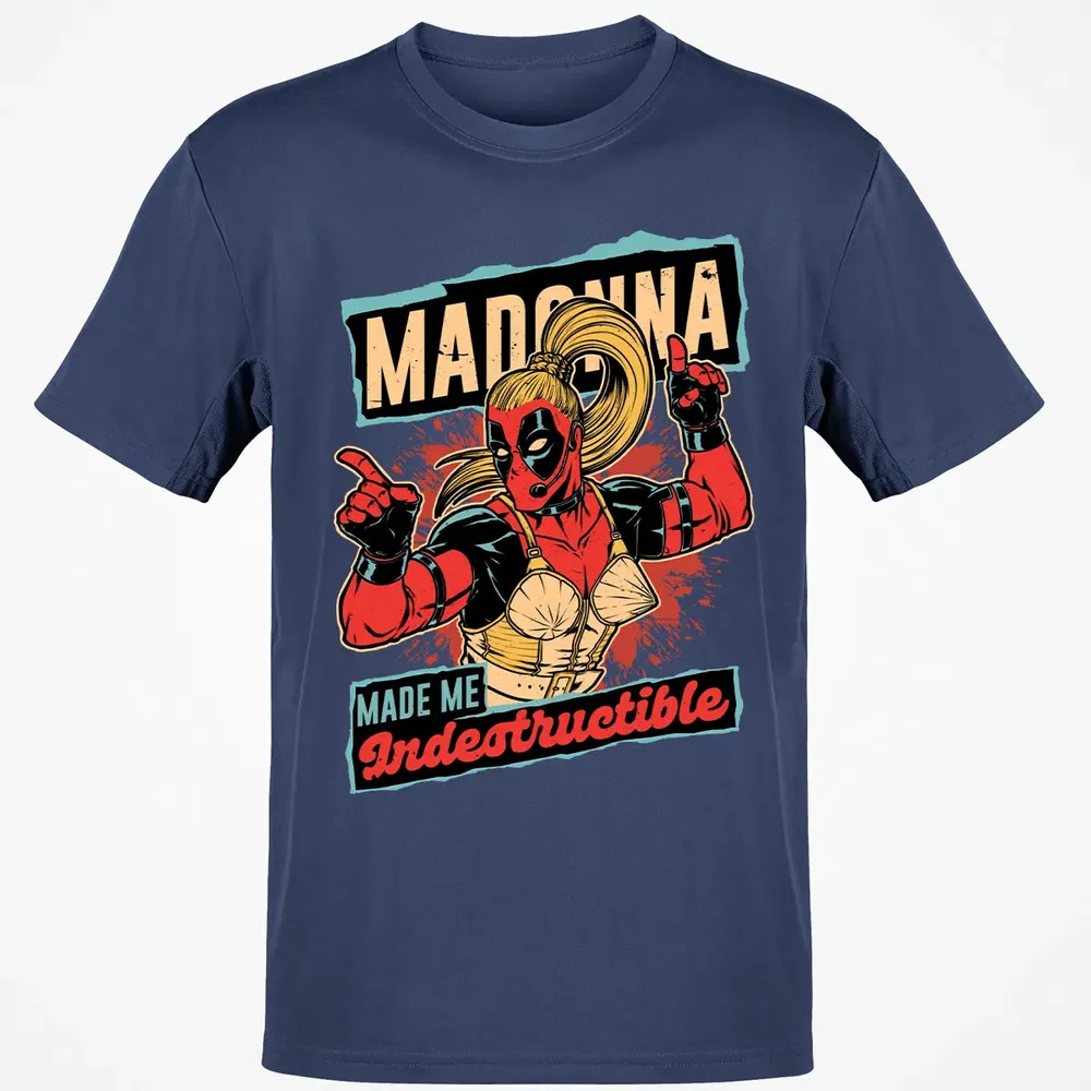 Madonna Made Me Indestructible Classic Unisex T-Shirt - 8