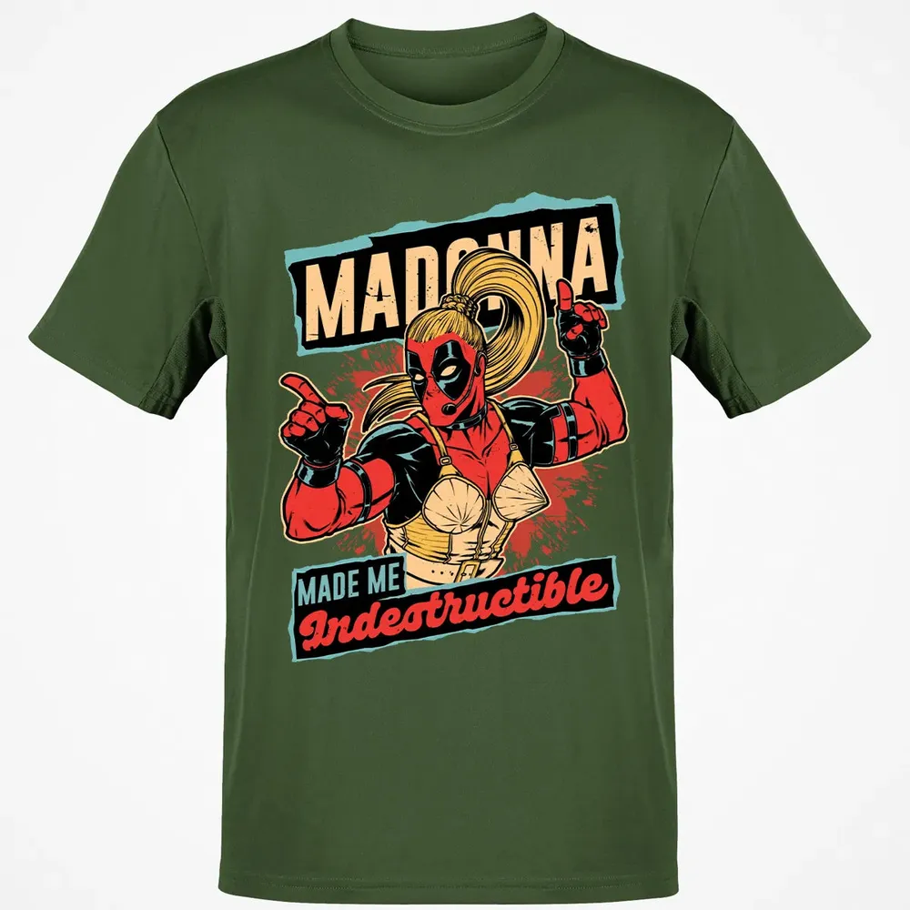 Madonna Made Me Indestructible Classic Unisex T-Shirt - 7