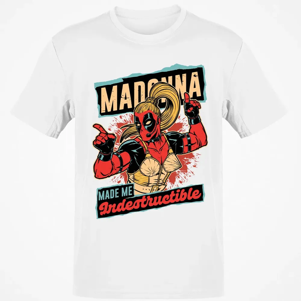 Madonna Made Me Indestructible Classic Unisex T-Shirt - 13