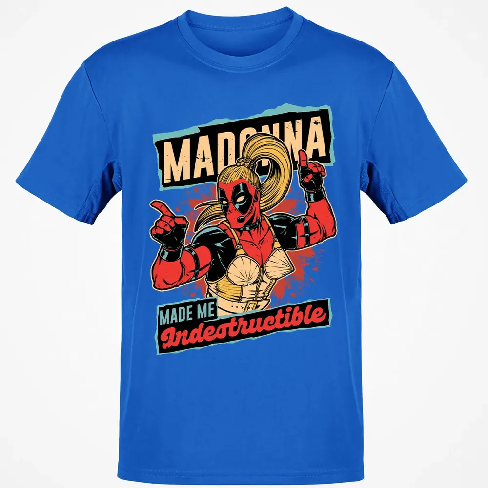 Madonna Made Me Indestructible Classic Unisex T-Shirt - 12