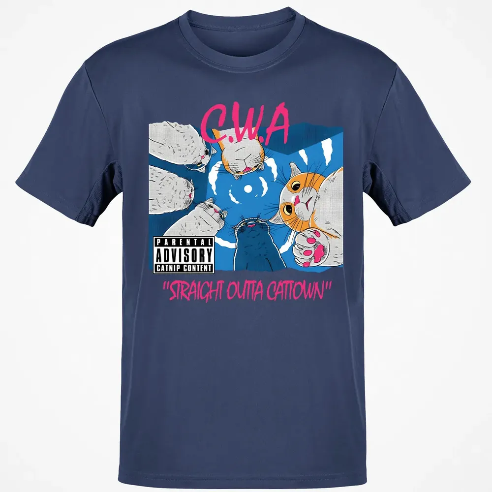 Straight Outta Cattown Classic Unisex T-Shirt - 8