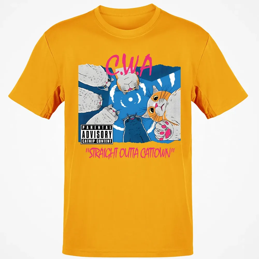 Straight Outta Cattown Classic Unisex T-Shirt - 5