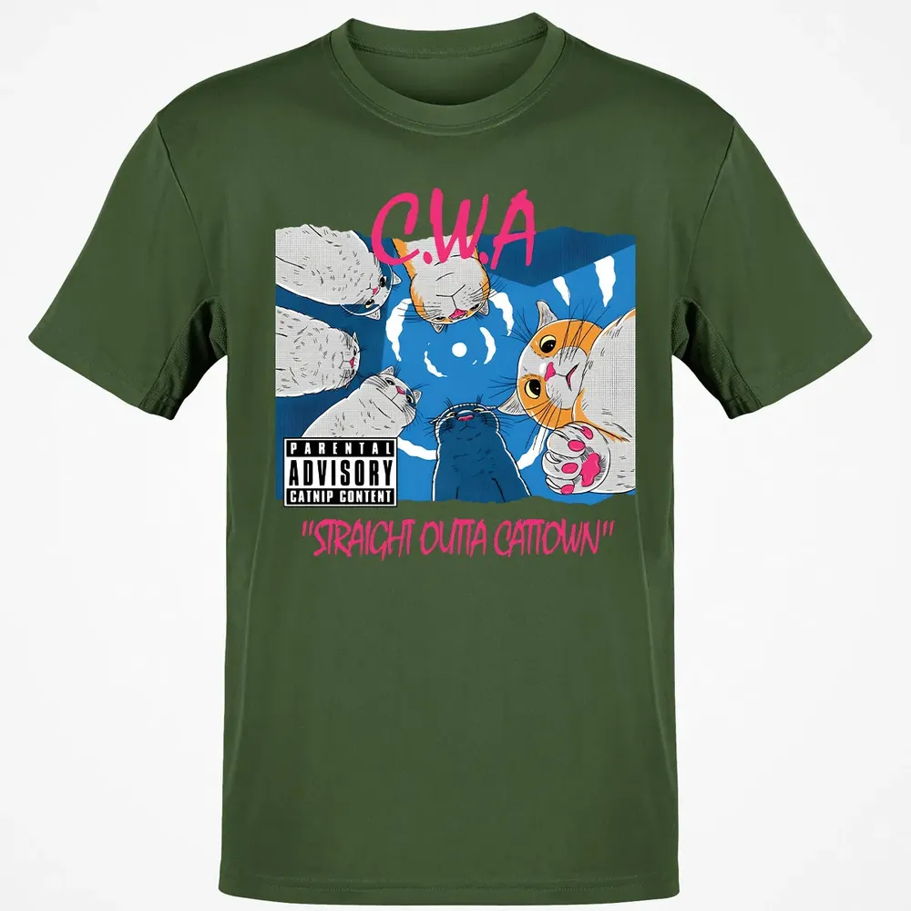 Straight Outta Cattown Classic Unisex T-Shirt - 7