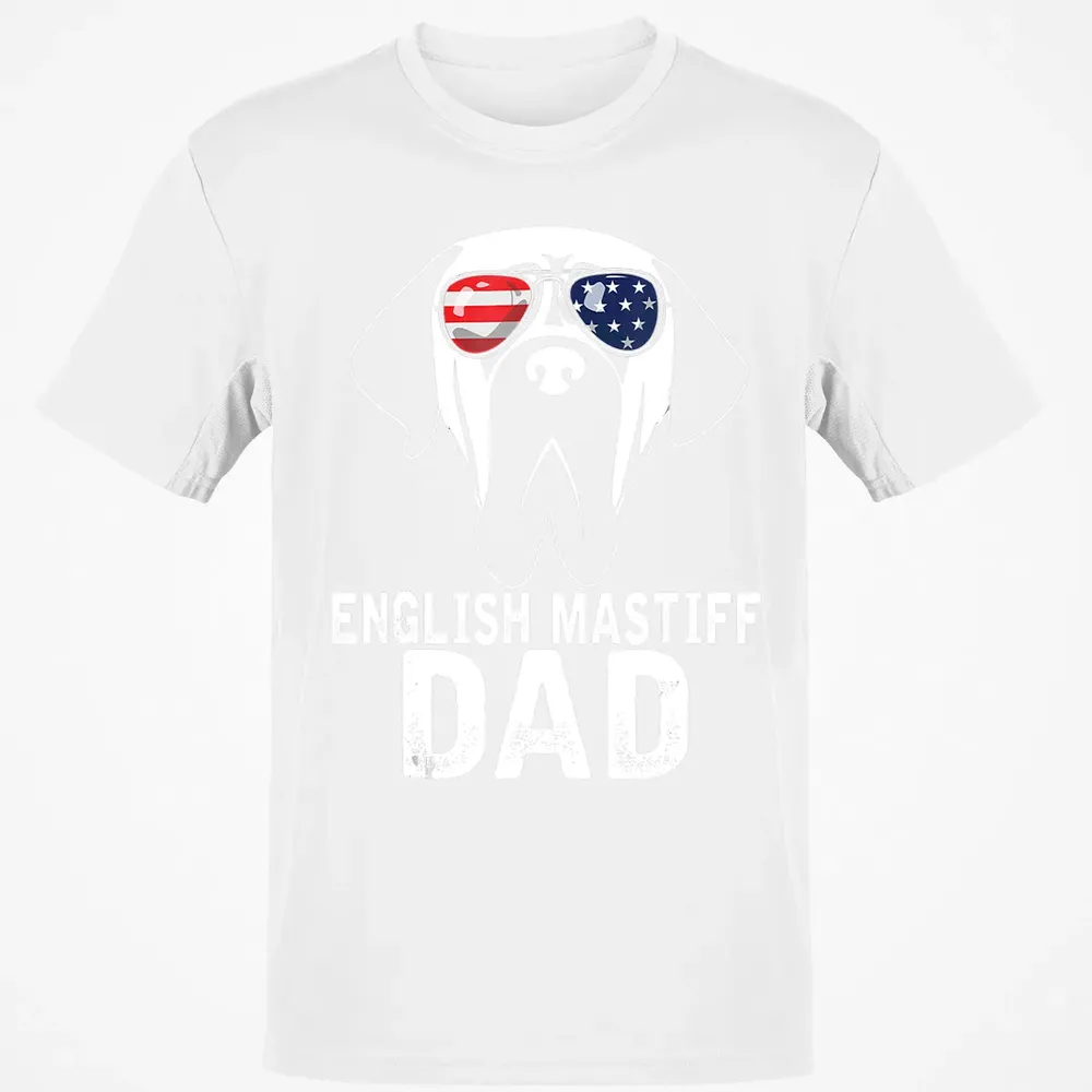 Mens English Mastiff Dad  Father's Day gifts 4th of July Classic Unisex T-Shirt - 13