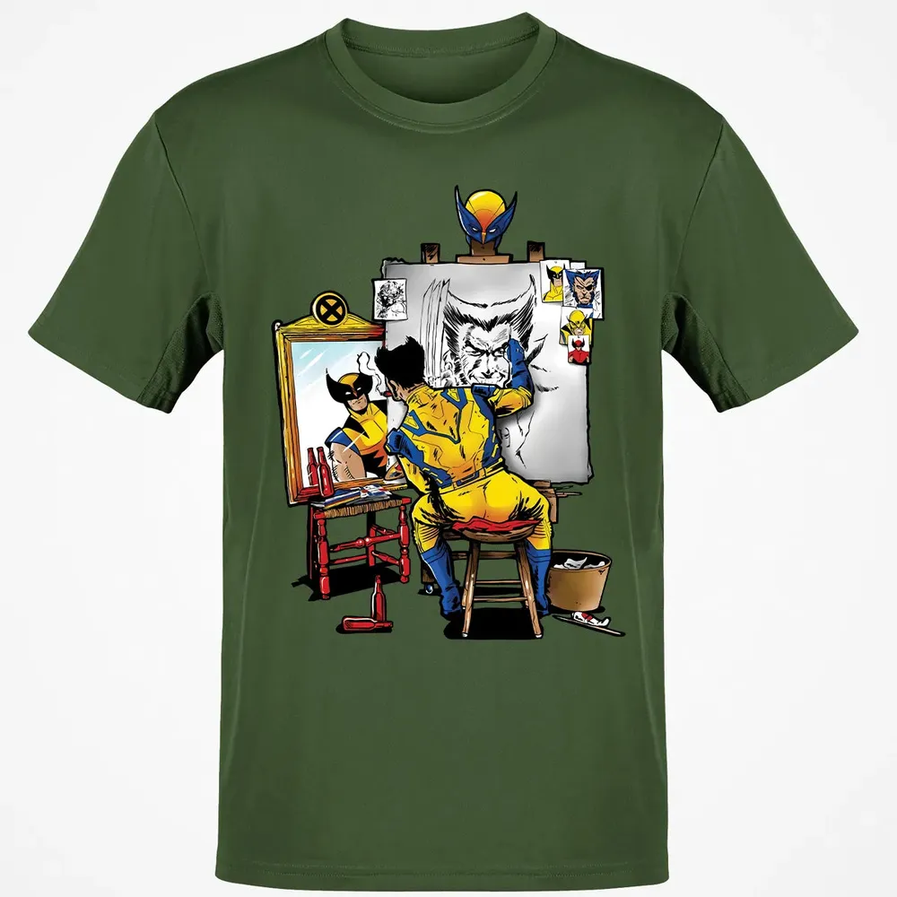 Snikt Portrait Classic Unisex T-Shirt - 7