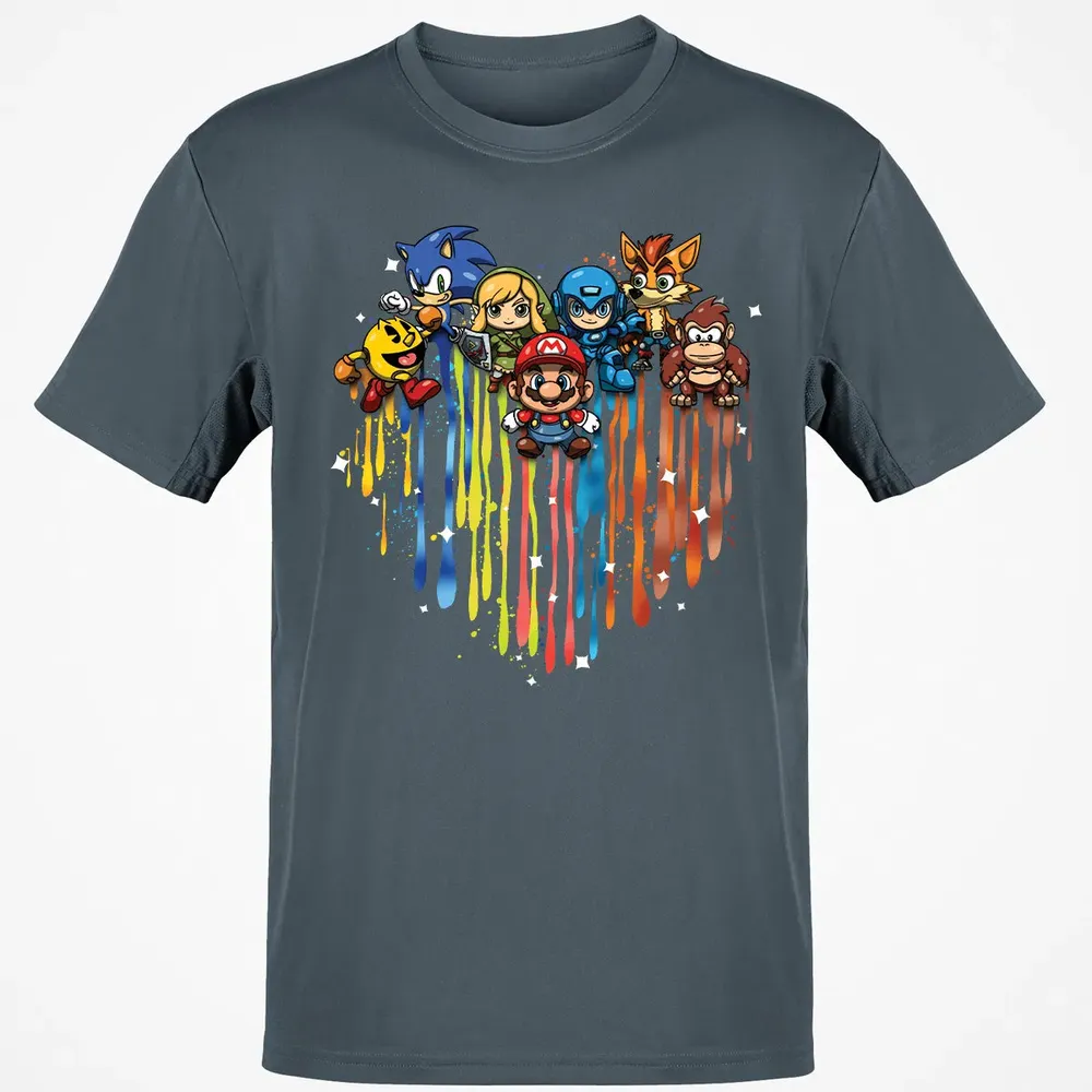 Game Heart Classic Unisex T-Shirt - 4