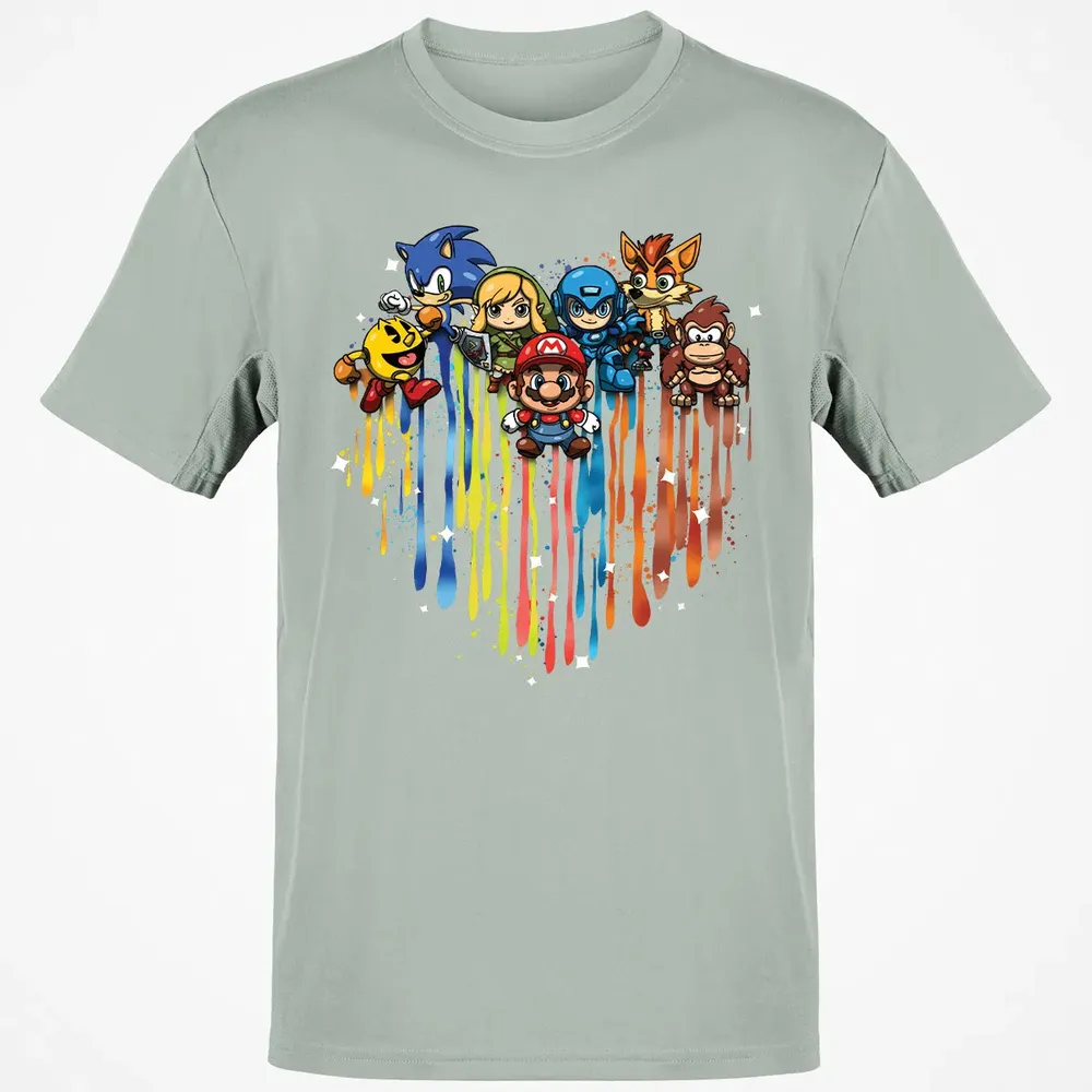 Game Heart Classic Unisex T-Shirt - 3