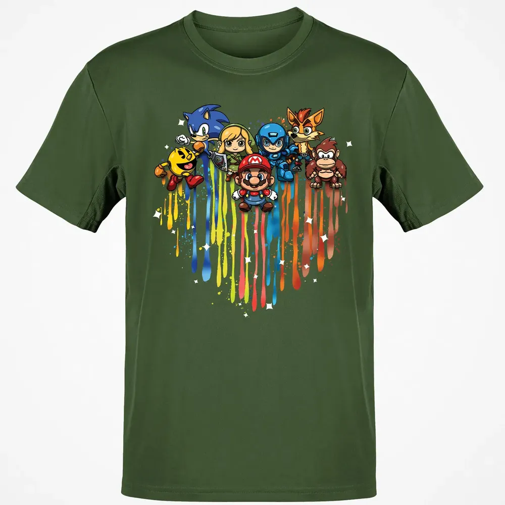 Game Heart Classic Unisex T-Shirt - 7