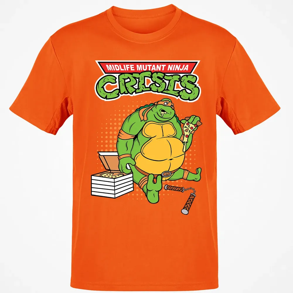 Midlife Mutant Ninja Crisis Classic Unisex T-Shirt - 9