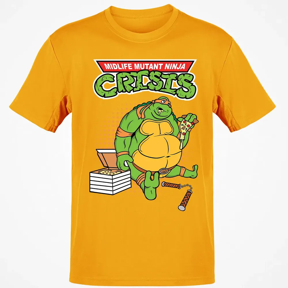 Midlife Mutant Ninja Crisis Classic Unisex T-Shirt - 5