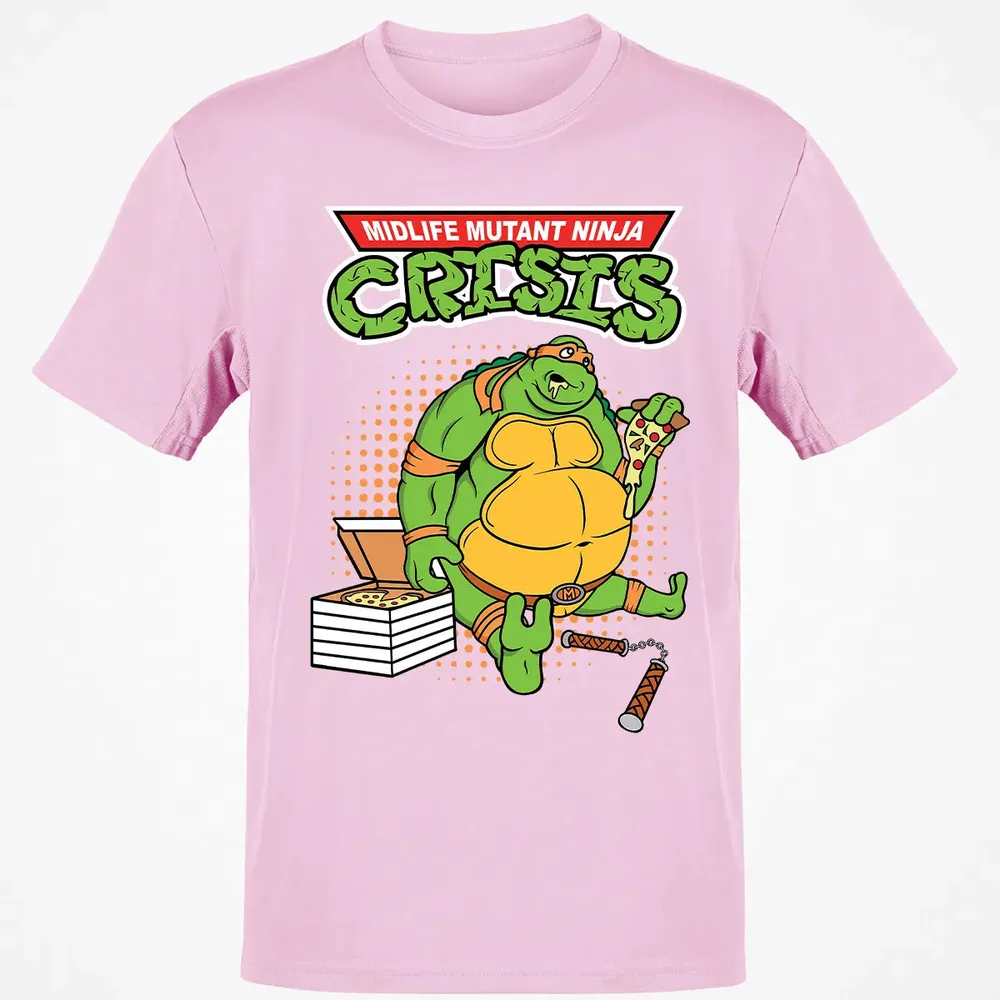 Midlife Mutant Ninja Crisis Classic Unisex T-Shirt - 6