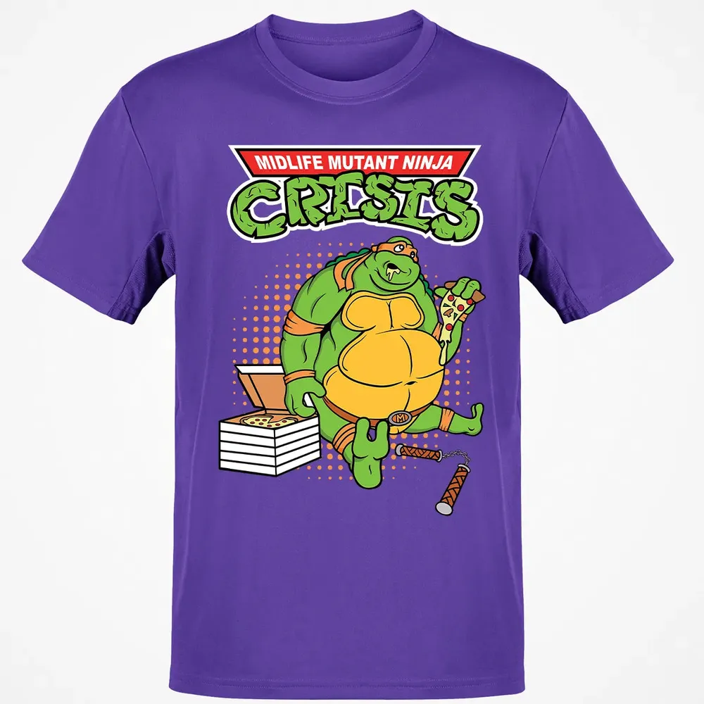 Midlife Mutant Ninja Crisis Classic Unisex T-Shirt - 10