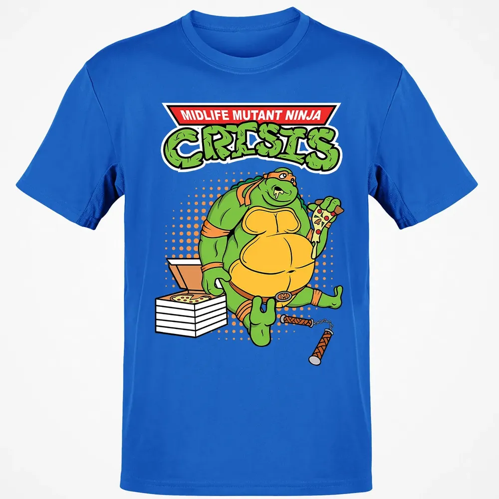 Midlife Mutant Ninja Crisis Classic Unisex T-Shirt - 12