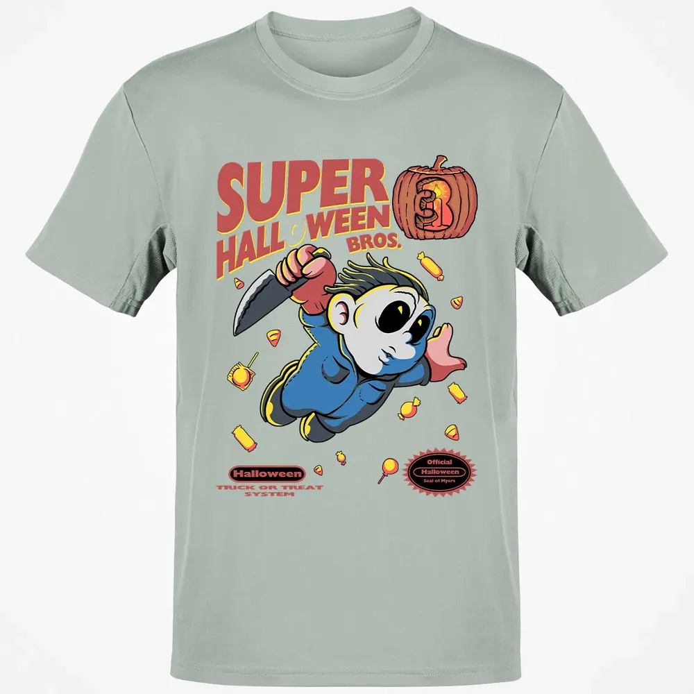 Super Halloween Bros Classic Unisex T-Shirt - 3