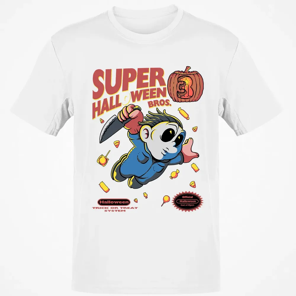 Super Halloween Bros Classic Unisex T-Shirt - 13