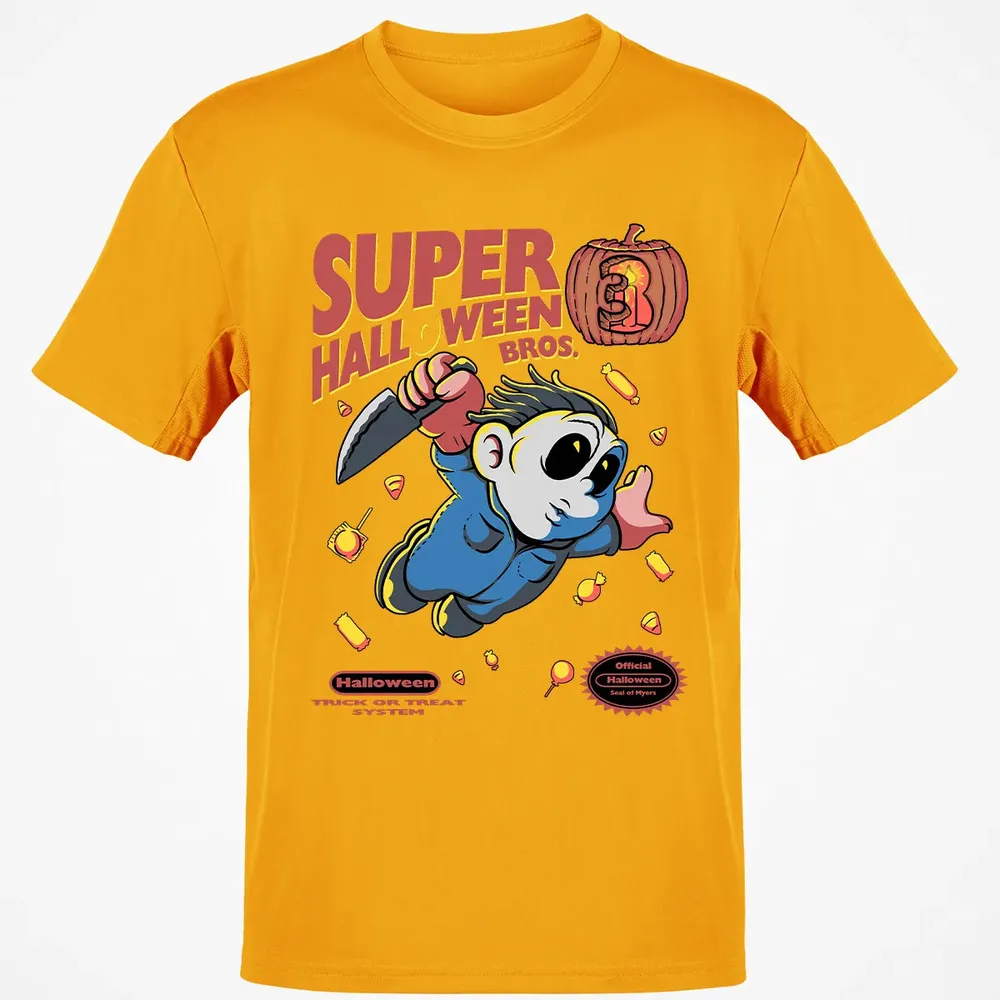 Super Halloween Bros Classic Unisex T-Shirt - 5