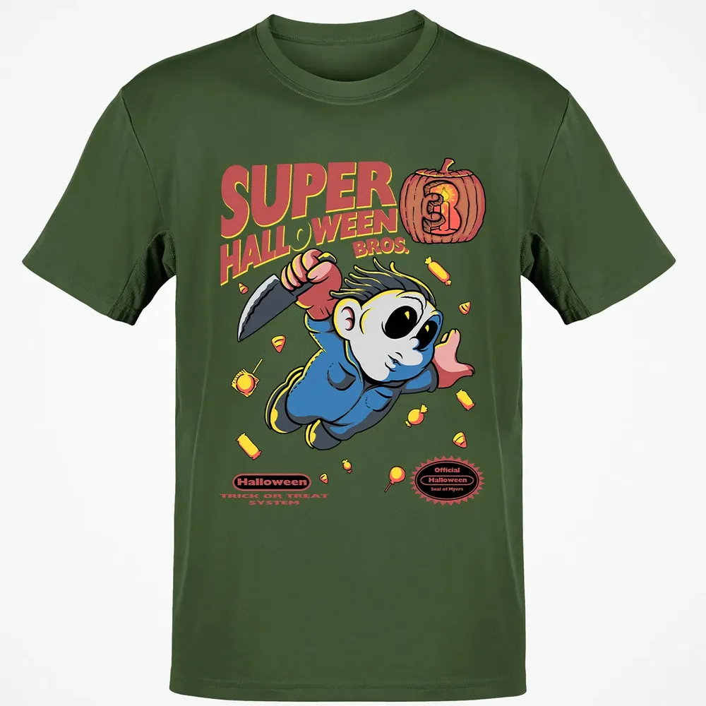 Super Halloween Bros Classic Unisex T-Shirt - 7