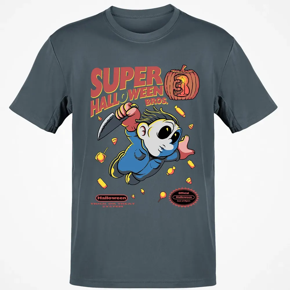 Super Halloween Bros Classic Unisex T-Shirt - 4