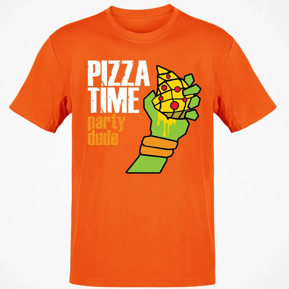 Pizza Time Party Dude Classic Unisex T-Shirt - 9