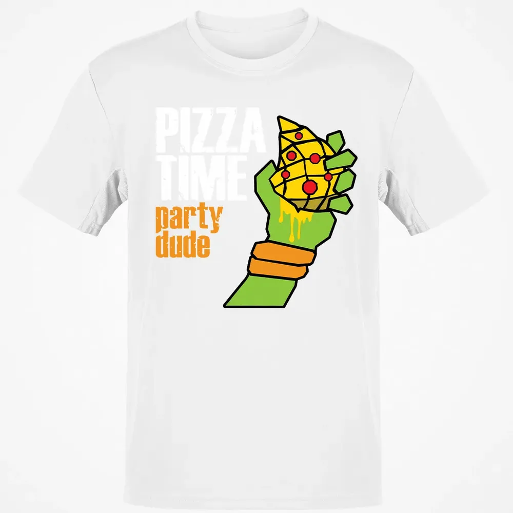 Pizza Time Party Dude Classic Unisex T-Shirt - 13