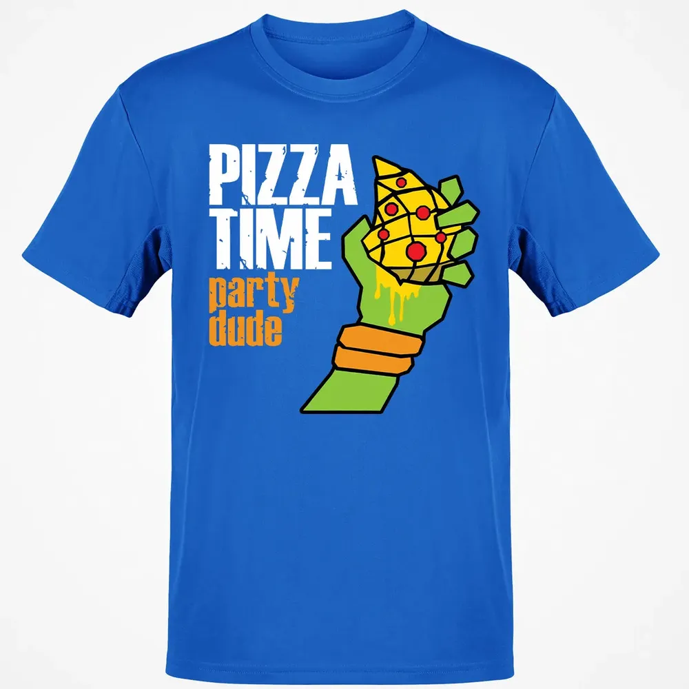 Pizza Time Party Dude Classic Unisex T-Shirt - 12