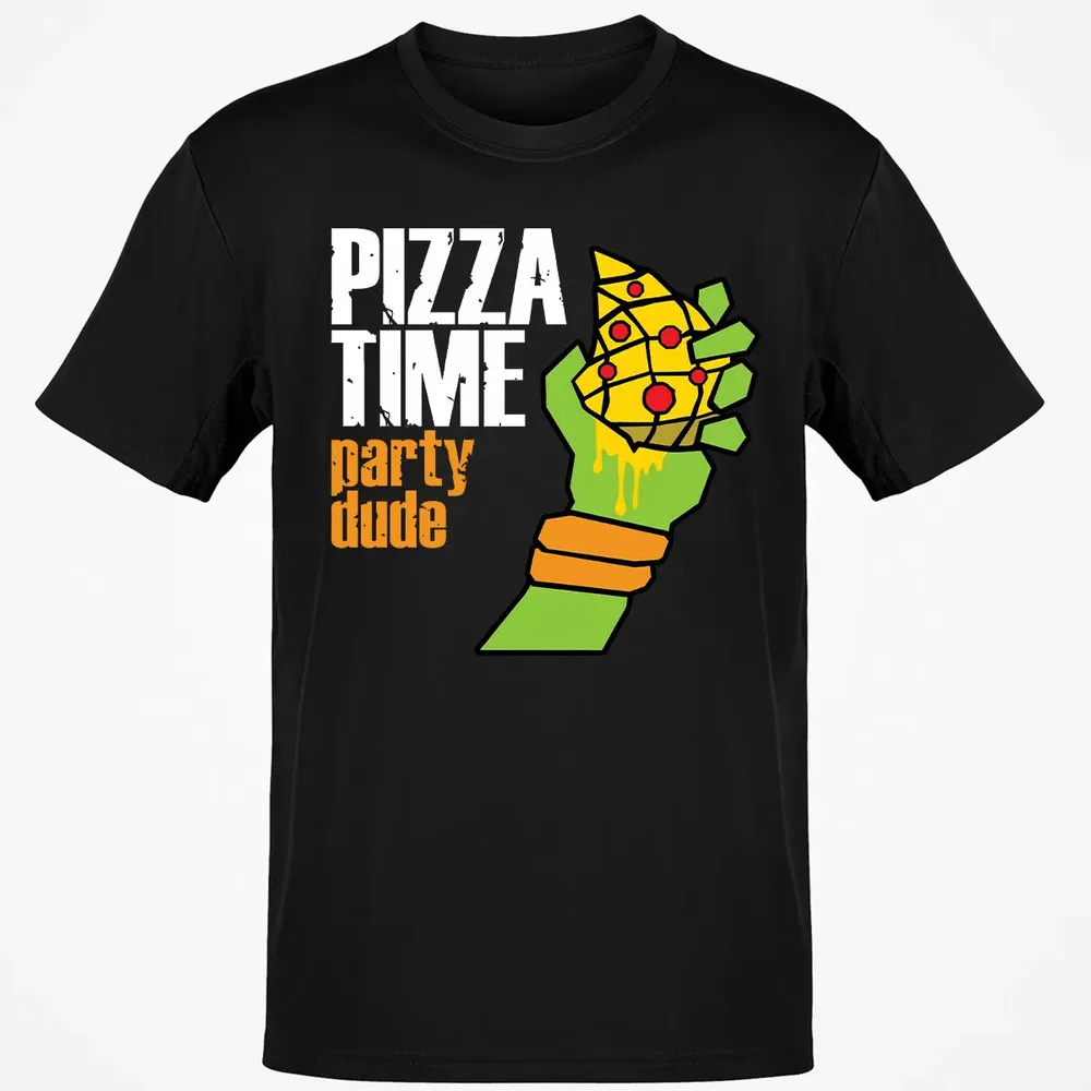 Pizza Time Party Dude Classic Unisex T-Shirt - 2
